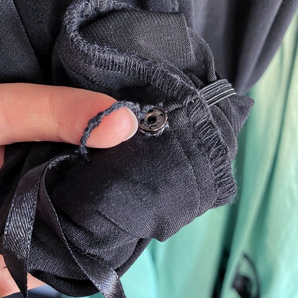 Dressbarn Black & Mint Dress - Size 4 - Picture 9 of 9